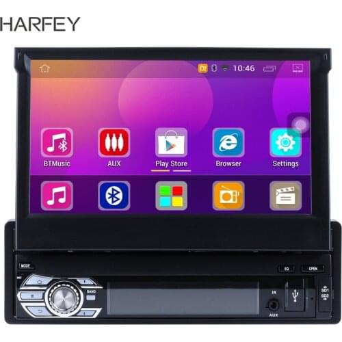 Harfey one DIN Universal Android 6.0 Car Multimedia Player GPS Stereo for Nissan QASHQAI/X-TRAIL TOYOTA COROLLA Hyundai Kia