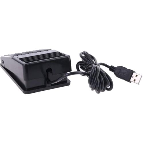 USB Single Foot Switch Pedal Control Keyboard Mouse PC Game for Dos Win 2000/XP/Vista/7 for mac Linux