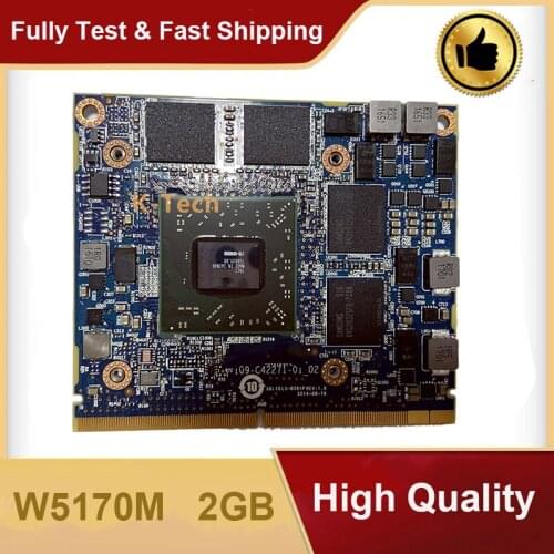 Brand New W5170M W5170 W 5170M With X-Bracket 2GB 216-0866036 Video Graphics Card For HP ZBook15 G3 Fully Tested Fast Shipping