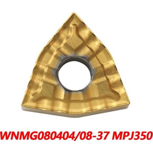 100% Original WNMG WNMG080404-37 MPJ350 WNMG080408-37 10pcs Carbide Insert CNC lathe Tool Imported From Japan Quality Assurance