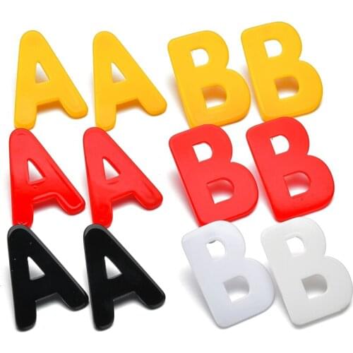 2019 New Fashion Hot Acrylic Letters AB Earrings Womens Jewelry Gift Wholesale For Women Party Accessories Jewelry Gifts