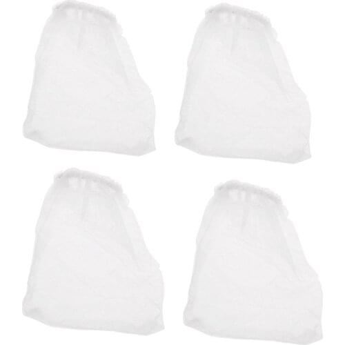 2021 New 4Pcs Replacement Filter Bags For Aquarium Battery Powered Gravel Cleaner