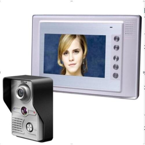 7 Inch Aluminum alloy 700TVL Video Door Phone