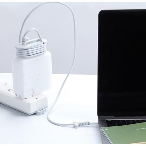 For MacBook Pro Air M1 Power Adapter Case 61W 96W 30W 45W Charger Protector Case Shell With Cord Winder Cable Protector