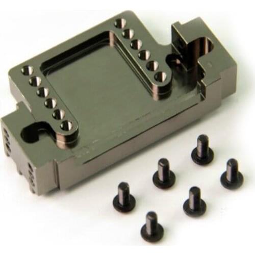 Car Shell Beam Girder Fixing Mount Connector Metal Plate W Many Adjustable Holes For 1/14 Trailer Army Truck Dump Truck