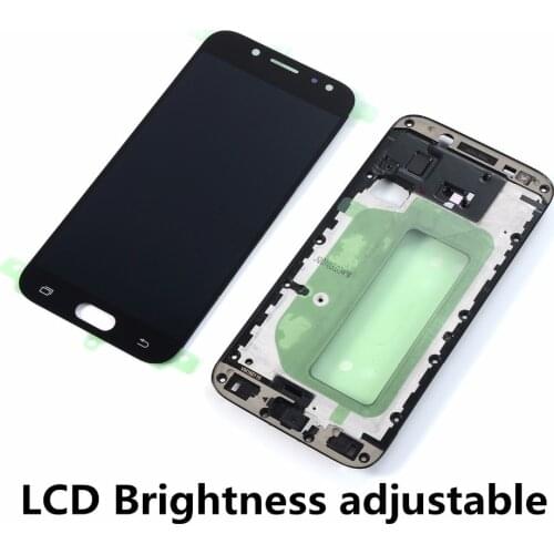 For Samsung Galaxy J7 2017 J730 J730F/DS J730FM/DS LCD Display Touch Screen Digitizer Assembl+Housing Front Frame Cover
