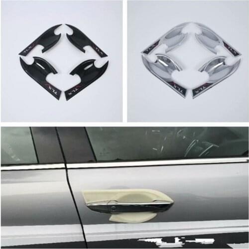 For Acura TLX 2018 Car Door handle bowl Trim Cover ABS Car Styling Moldings Decoration Auto Accessories