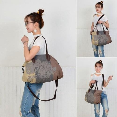 Canvas Retro Shoulder Messenger Bag Tote Luxury Handbags Women Bags Designer Womens Handbag high quality Vintage Shoulder Bag