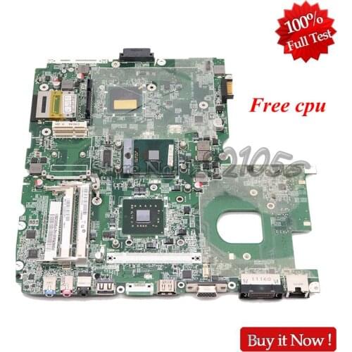 NOKOTION DA0ZK2MB6F1 MBASR06001 MB.ASR06.001 For Acer aspire 6930 6930g Laptop motherboard GM45 DDR2 Free cpu