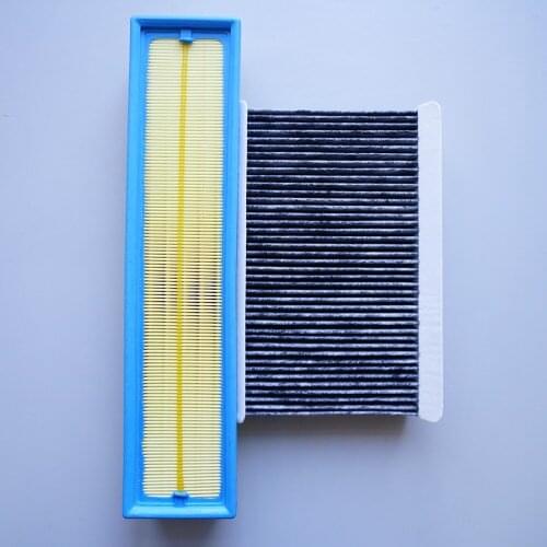 Cabin fitler + air filter for Dongfeng Citroen C4L 1.8 oem:9806734380 9635064380