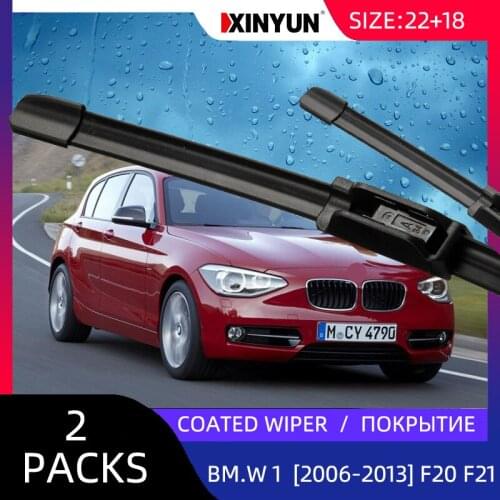 LHD Coated wiper Front Rear Wiper Blades Set For BMW 1 Series2011-2018 F20 F21 114i 116i 118i 120i 125i M135i 116d 118d 125d