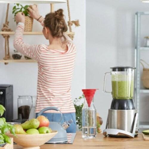 Siliconen Opvouwbare Trechter Vloeistof Trechter Filter Brede Keuken Mond Voor Gereedschap Ingeblikte Trechter K7Z4