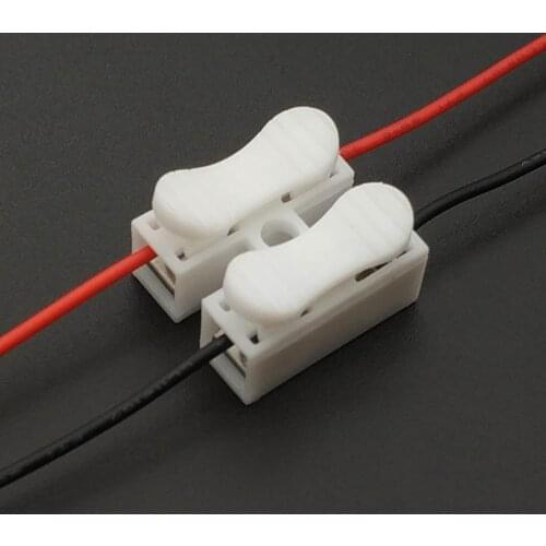 2p G7 Spring Wire Quick Connector Splice 2 Way Easy Fit Led Strip