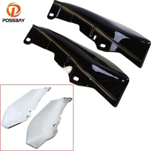 2 Pcs Motorcycle Engine Heat Shield Air Deflector Mid-Frame Guard For Harley CVO Street Glide FLHXSE 15-20 Road Glide FLTRSE3