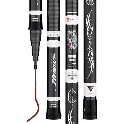 7M-16M Carbon Fishing Rod Power Hand Poles Super Hard Telescopic Wedkarstwo Oltas Spinning Peche Vara De Pesca Spinning Sticks