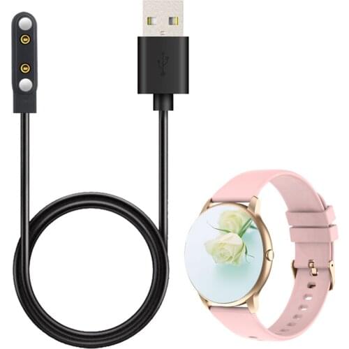 USB Chargers For XiaoMi IMILAB KW66 Smart Watch Dock Charger Adapter Magnetic USB Charging Cable Base Wire Charging Accessories
