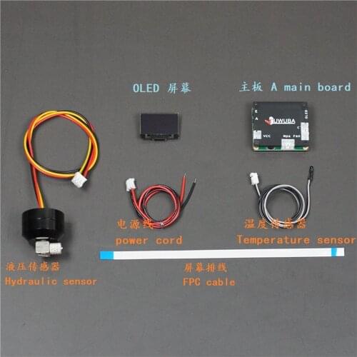 1/14 Rc Tamiya Actros Arocs Truck Hydraulic Excavator Interior Screen Voltmeter Temperature Gauge Pressure Gauge