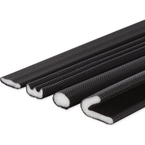 5 meters Self adhesive Door Window Sealing Strip soundproofing foam Weather Stripping glass window anti-collision rubber strip