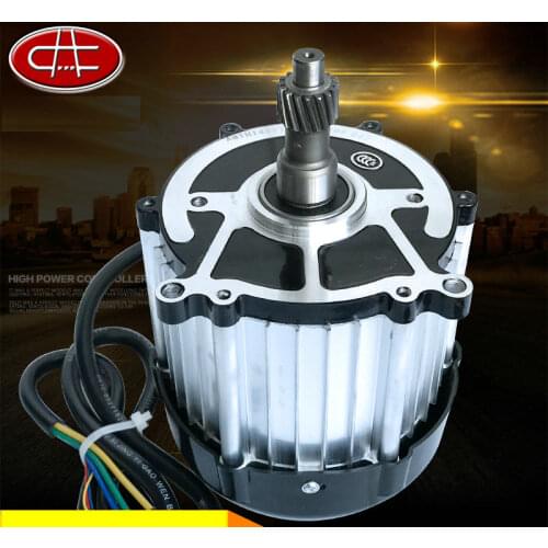 DC48V/60V 3200rpm 750W Small DC magnetic brushless motor / differential motor / electric scooter motor