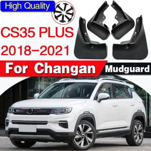 Molded Mud Flaps for changan cs15 2016-2019 cs55 2017-2019 cs35 plus Mudflaps Splash Guards Mud Flap Front Rear Mudguards Fender