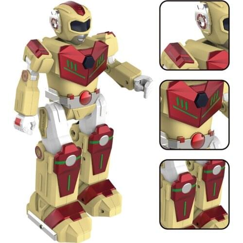 Alloy Voice-activated Action Figure Robot Toys Educational Diecast Smart Dance Sing Robot Model For Kids Boy Communication Study