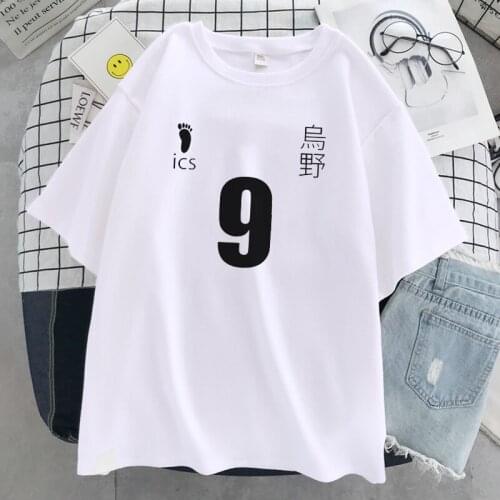 Kageyama Tobio Haikyuu Anime Print T Shirt Women O-Neck Soft Tops New Summer Tee Shirts Street Harajuku Loose Tshirt Mens