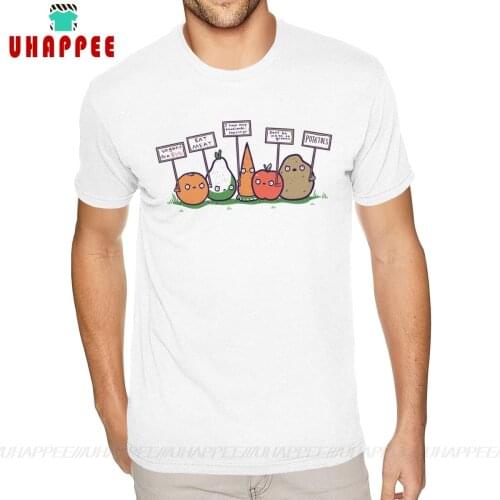 Short Sleeves Crew Neck Natural Cotton I Hate Vegans Tee-Shirt Best Gentlemen S Tee Shirt