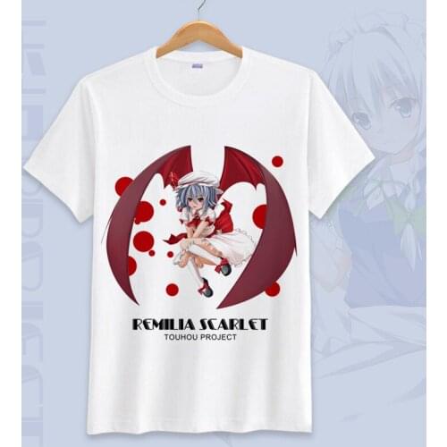 Touhou Project Men t shirt Mens Womens Anime T-shirt Summer Arrival Tshirt Homme Women Tee
