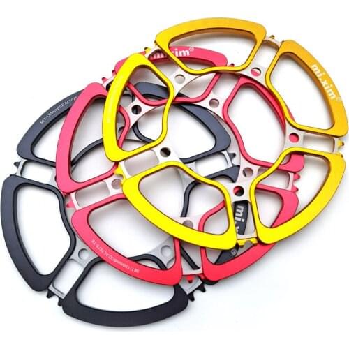 Bicycle Chain Ring 130bcd Five holes Chain wheel disc with Shield for Folding Bike Small Wheel Road Bike Single Disc 56T/53T