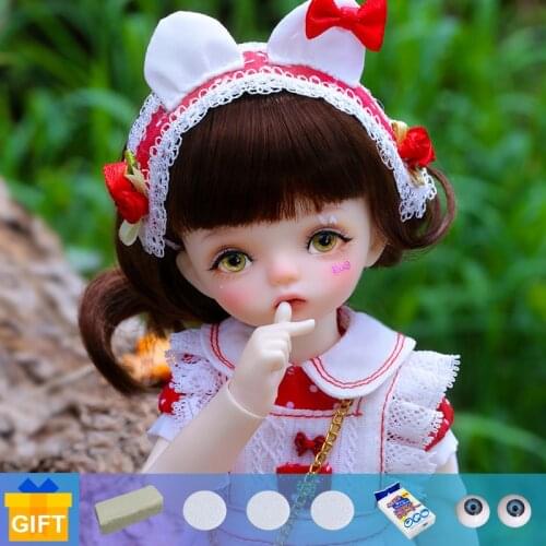 New Arrival Shuga Fairy doll bjd Pucci 1/6 cosmetics dolls fullset complete professional makeup Toy Gifts movable joint doll