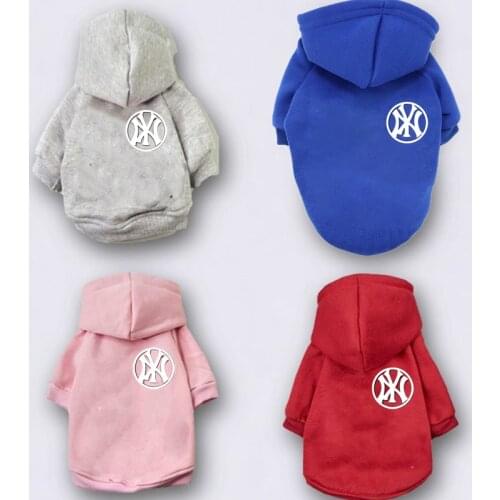 Puppy clothes winter dog sweater dog hoodie French bulldog Labrador clothes warm and thick comfortable dog clothes