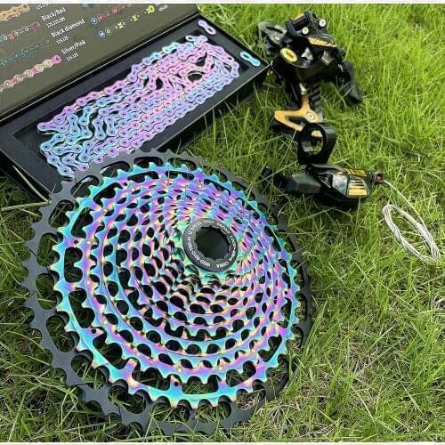 Sroad MTB 12 Speed Groupset Bicycle Shifter Rear Derailleur 1*12 Group Set For Mountain Bike 12speed 1x12 HG Kit k7 12s Cassette