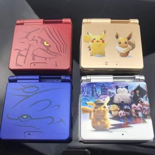 Luxury Design Full Housing Shell replacement for Gameboy Advance SP for GBA SP Game Console Cover Case Screw driver