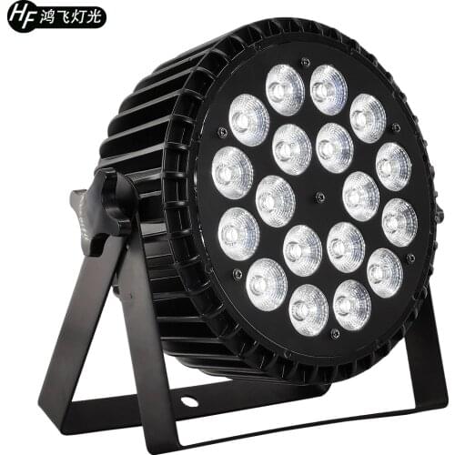 Stage Par Light 18x18w RGBWA UV 6in1 Aluminum Par Light Full Color Wall Wash LED 18x12w RGBW 4in1 LED Par Light
