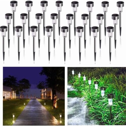 Solar Light Waterproof Landscape Led Lights for Pathway Patio Yard Lawn Solar Led Light Outdoor Garden Decoration Outdoor Lamp