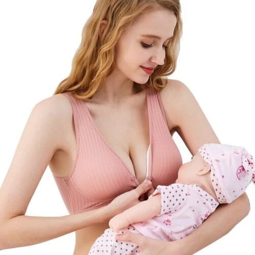 BreastFeeding super elastic soft Maternity bra Pregnant top nursing vest bra wire-free Nursing Bras pregnant underwear