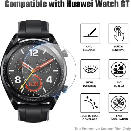 1/3/5/10 pcs Protective Screen Film For Huawei GT Watch Screen Protector Smart Watch Anti-Scratch for Huawei Watch GT