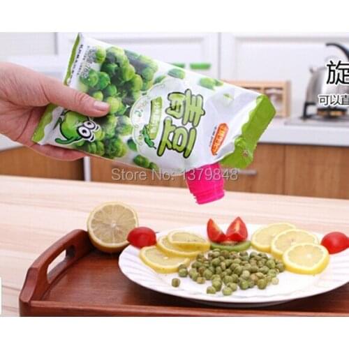 Bags Sealing Clip Food Seal Clips For Packages Kitchen Storage Organizer Discharging Mouth Cap 10PCS/LOT