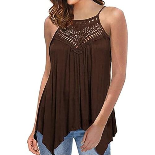 Womens Tops And Blouses Women Tank Top Sleeveless Sling Crop Top Athletic Crewneck Vest Shirt Blouse Blusas Mujer De Moda 2021