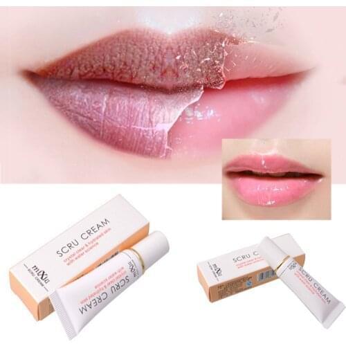12g Protect Lip Scrub Moisturizing Lipbalm Lip Care Exfoliating Anti-Aging Pink Full Lip Lightening Cream Remove Dead Skin Gel