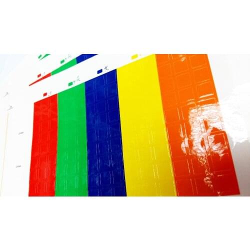 3 set per 1 sheet Magic Cube Stickers 30mm 3cm 3x3x3 Stickers For replace 3 cube sticker