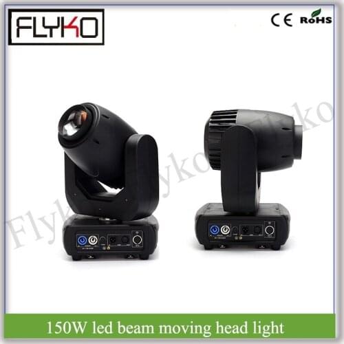 Free shipping 2LOTS 150W beam effect led high brightness dj stage moving head beam light