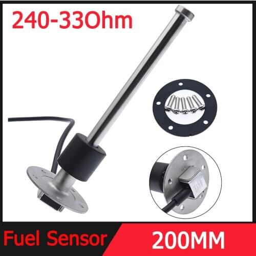 200 MM Fuel level sensor 240-33 ohms Water level sensor Fit For Fuel level Gauge Car Boat Marine 12v 24v