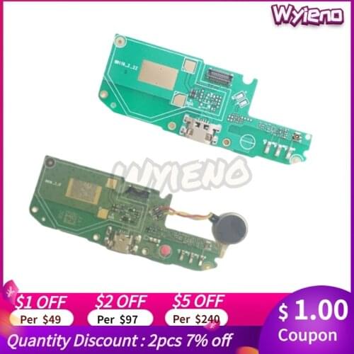 Wyieno For ASUS Zenfone Go ZB500KL ZB500KG X00ad USB Dock Charging Port Charger Plug Flex Cable MIC Microphone Board