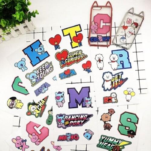 HQBTS bulletproof youth group The official same bubble stickers, three-dimensional stickers, cartoon hand account emoticons