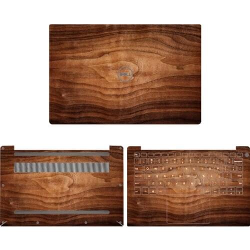 Laptop Stickers for DELL XPS 13 7390 9380 9370 9365 Wood grain series PVC Vinyl Skins for DELL XPS 15 9575 9570 Decal