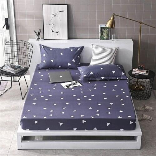 Svetanya Waterproof Bed Mattress Fitted Sheet Bed Cover Mattress Protector Topper Single queen king size