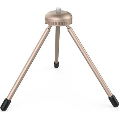 Table Tripod Mobile Phone Selfie Live Metal Aluminum Alloy Tripod for SLR Camera