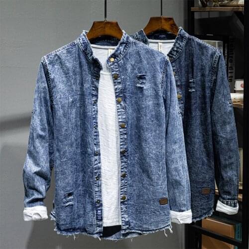 Neverfunction Mens Denim Shirts