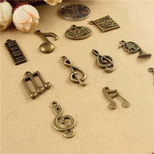 RONGQING 40pcs/lot Fashion Jewelry Botany Leaf Charms for jewelry making NEW DIY assortment A2830